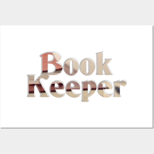 Book Keeper Wall Art by afternoontees